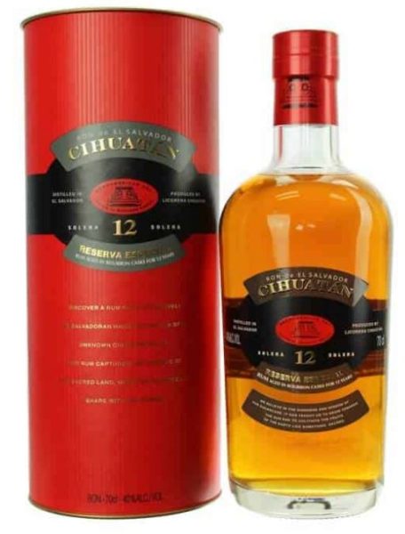 Cihuatán Solera 12 YO Rum 70cl 40° (R) GBX x6