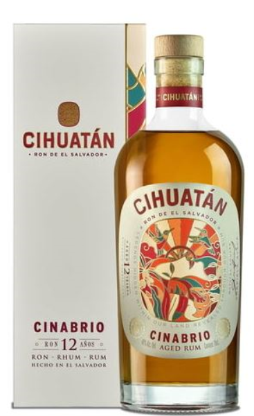 Cihuatán 12 YO Cinabrio 70cl 40° (NR) GBX x6
