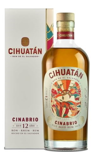Cihuatán 12 Years Cinabrio 70cl 40° (NR) GBX x6