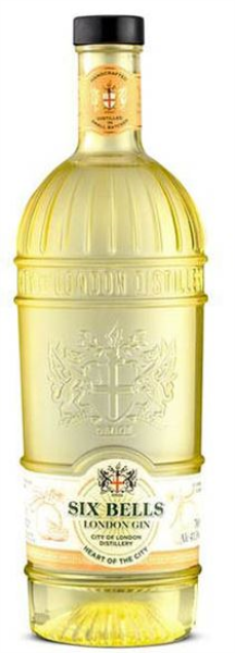 City of London Six Bells Lemon 70cl 41,3° + UKDS (R) x6