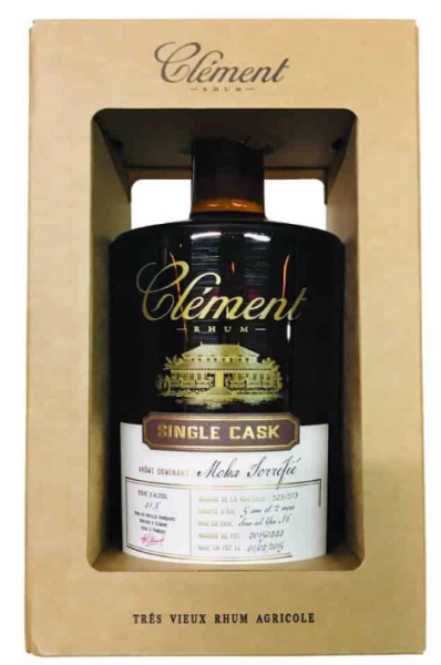 Clément Rhum Single Cask Moka Torréfié 41,8° 50cl (R) GBX x6