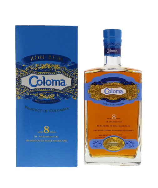 Coloma 8 Years 70cl 40° (R) GBX x3
