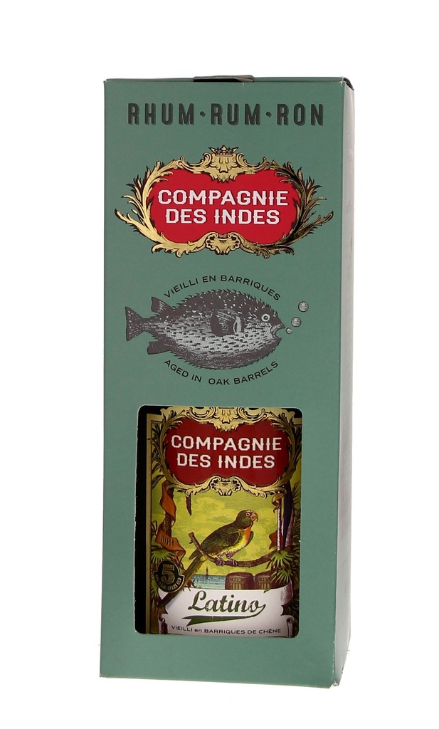 Compagnie des Indes Blend Latino 5 YO 70cl 40° (R) GBX x6
