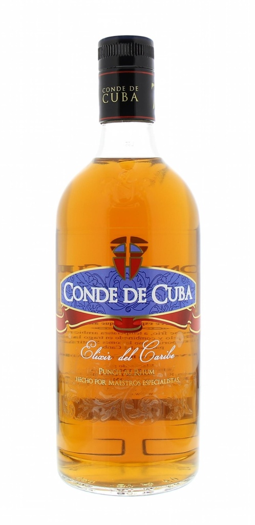 Conde Cuba Elixir del Caribe 70cl 34° (R) x6