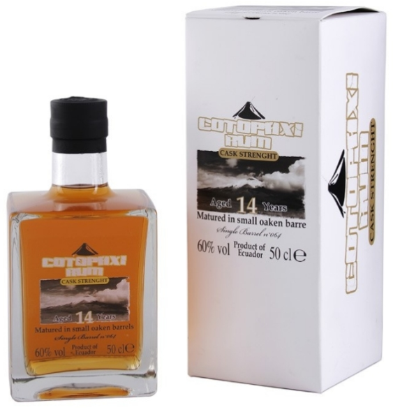 Cotopaxi 14 Years Single Barrel Cask Strenght Rum 50cl 60° (R) GBX x6