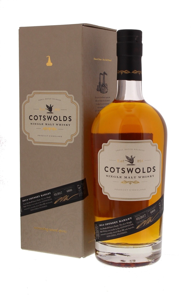 Cotswolds Single Malt 70 cl Whisky 46° (R) GBX x6