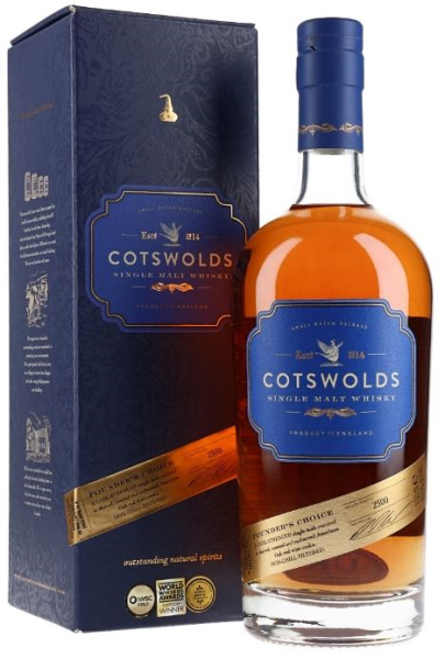 Cotswolds Founder's Choice Cask Strength 70cl 60,4° (NR) GBX x6