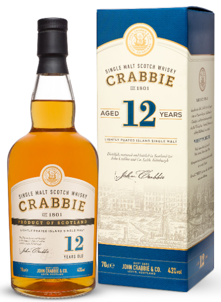 Crabbie 12 70cl YO 43° (R) GBX x6