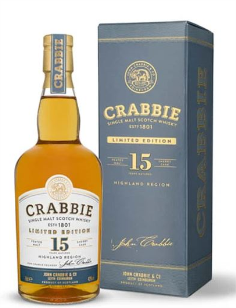 Crabbie's 15 Years 70cl 43° + UKDS (R) GBX x6