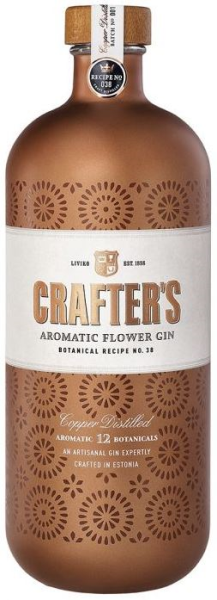 Crafters Aromatic Flower Gin 70cl 44,3° (NR) x6