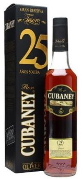 Cubaney 25 YO Tesoro Grand Reserve XO 70cl 38° (R) GBX x6