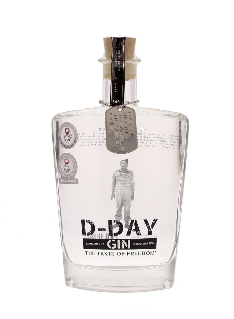 D-Day Gin 70cl 40,44° (R) x6