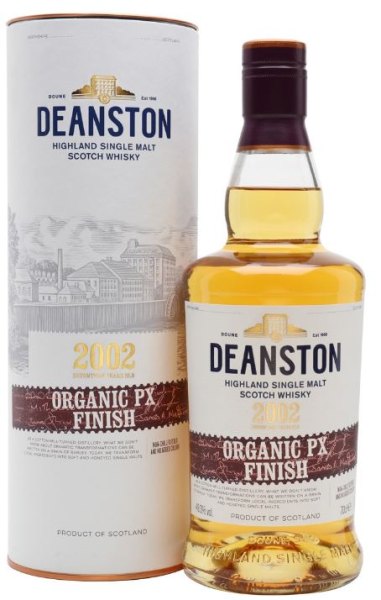 Deanston 2002 Organic PX 70cl 49,3° (NR) GBX x6
