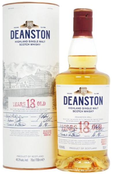 Deanston 18 YO Bourbon Aged 2019 70cl 46,3° (NR) GBX x6
