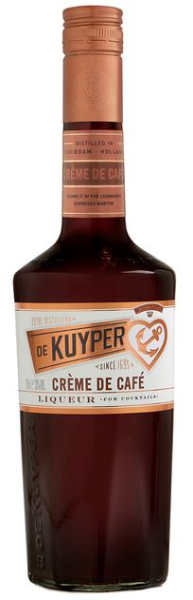 De Kuyper Creme de Cafe 70cl 24° (R) x6