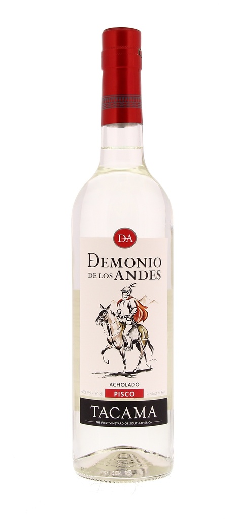 Demonio Los Andes Pisco Tacama 70cl 40° (R) x6