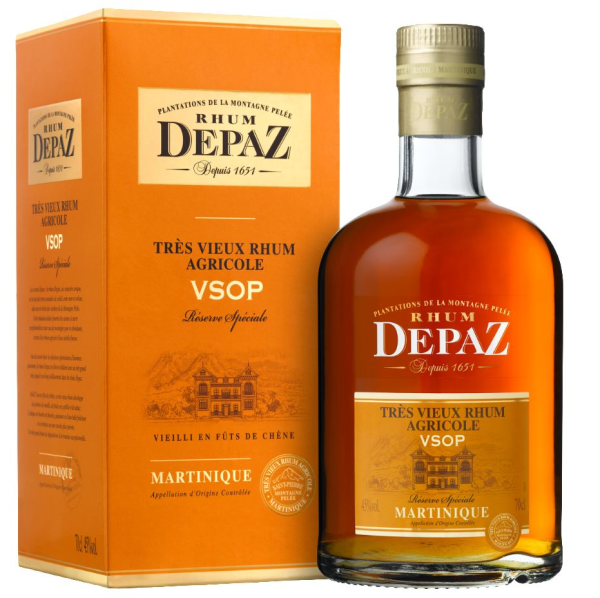 Depaz VSOP Très Vieux Rhum Agricole Réserve Spéciale 70cl 45° (R) x6