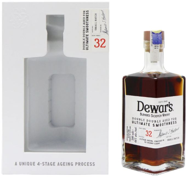 Dewar's 32 YO Quadruple 50cl 46° (NR) GBX x6
