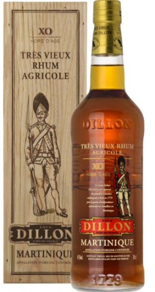 Dillon Rhum Vieux "Grenadier" Hors d'Age XO 70cl 43° + GBX (R) x6