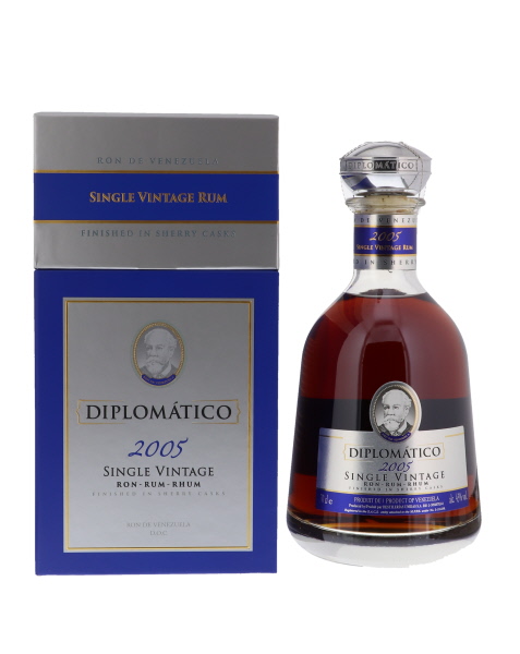Diplomatico Single Vintage 2005 70cl 43° (R) GBX x6