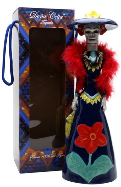 Dona Celia Tequila Blanco 100% de Agave 70cl 40° (R) GBX x6
