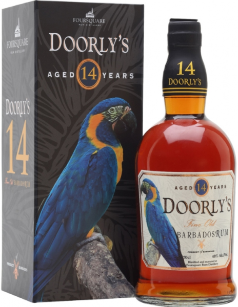 Doorly's 14 YO Barbados Gold Rum 70cl 48° (NR) GBX x6