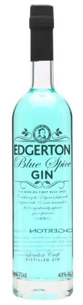 Edgerton Blue Spice Gin 70cl 43° (NR) x6