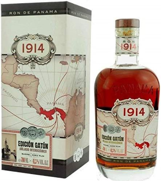 1914 Edicion Gatun Anejado Interoceanico Barrel Aged Rum 70cl 41,3° (NR) GBX x6