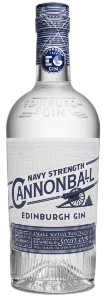 Edinburgh Gin Navy Strengh Cannonball 70cl 57,2° (R) x6