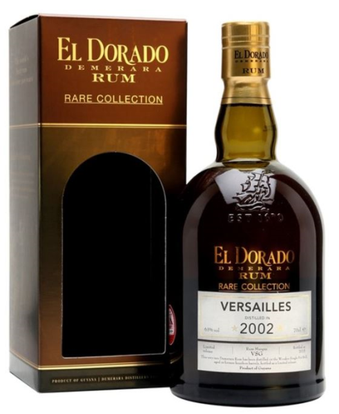 El Dorado Rare Collection 2002 Versailles 70cl 63° (R) GBX x6