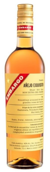 Embargo Anejo Exquisito 70cl 40° (NR) x6