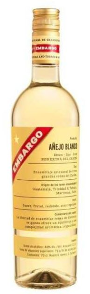 Embargo Anejo Blanco 70cl 40° (NR) x6