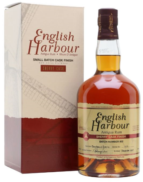 English Harbour Sherry Cask Finish Rum 70cl 46° (R) GBX x6