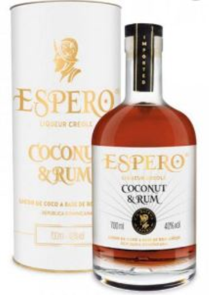 Espero Coconut & Rum 70cl 40° (R) GBX x6