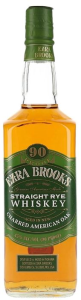 Ezra Brooks Rye 70cl 45° (R) x6