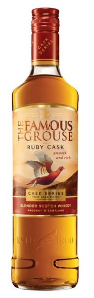 Famous Grouse Ruby Cask 1L 40° (R) x12