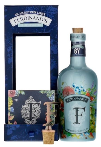 Ferdinand´s Summer Grape Gin 6 YO Anniversary Edition 50cl 44° (NR) GBX x6