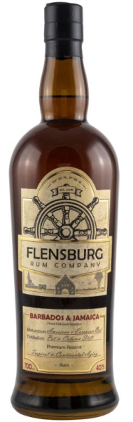 Flensburg Company Barbados & Jamaica 70cl 40° (R) x6