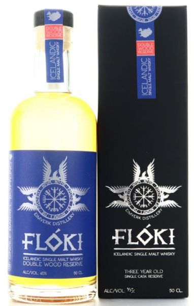 Flóki Icelandic Double Wood Reserve 50cl 45° (NR) GBX x6