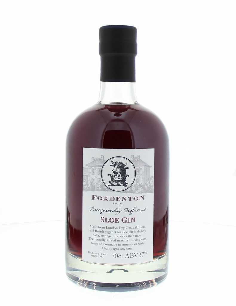 Foxdenton Sloe Gin 70cl 27° (R) x6