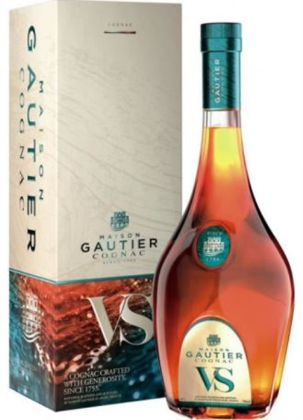 Gautier VS 70cl 40° (NR) GBX x6