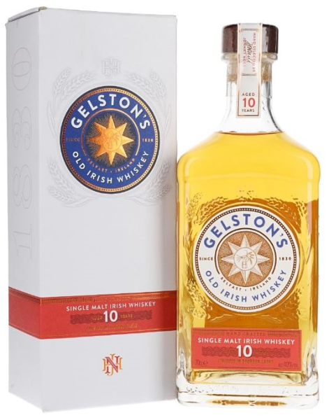 Gelston's 10 YO 70cl 40° (R) GBX x6