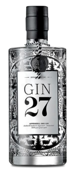 Gin 27 Appenzeller Dry 70cl 43° (R) x6
