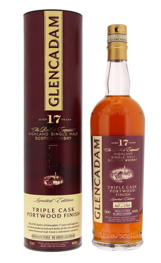 Glencadam 17 YO Port Finish 70cl 46° (R) GBX x6