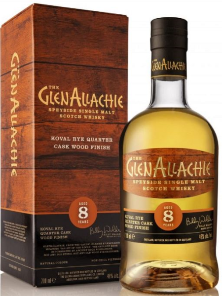 Glenallachie 8 YO Rye Finish 70cl 48° (R) GBX x6