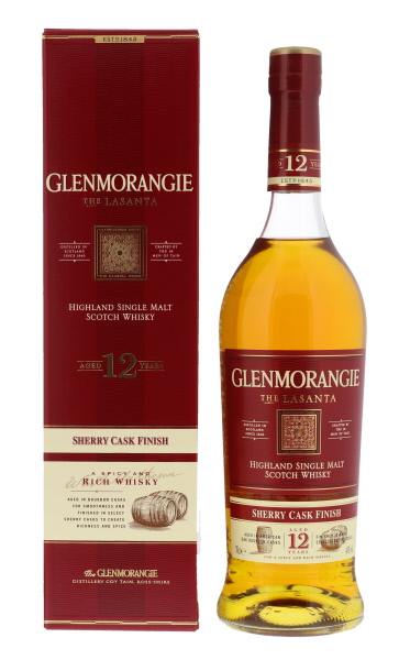 Glenmorangie Lasanta 12 YO 70cl 43° ( New Bottle ) (R) GBX x6