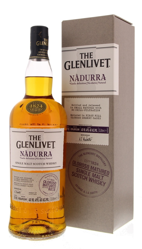 Glenlivet Nadurra Oloroso 100cl 48° (R) GBX x6