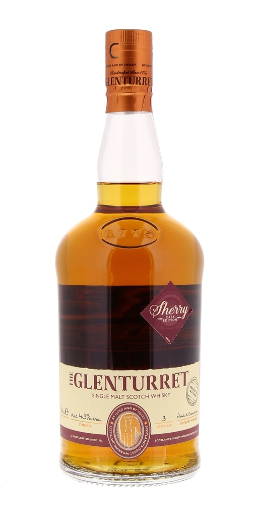 Glenturret Sherry 70cl 43° (R) x6