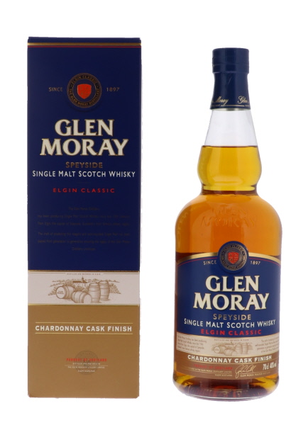 Glen Moray Classic Chardonnay Cask Finish 70cl 40° (R) GBX x6
