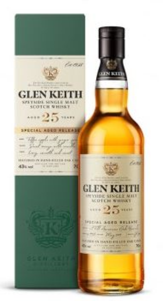 Glen Keith 25 YO 70cl 43° (R) GBX x6